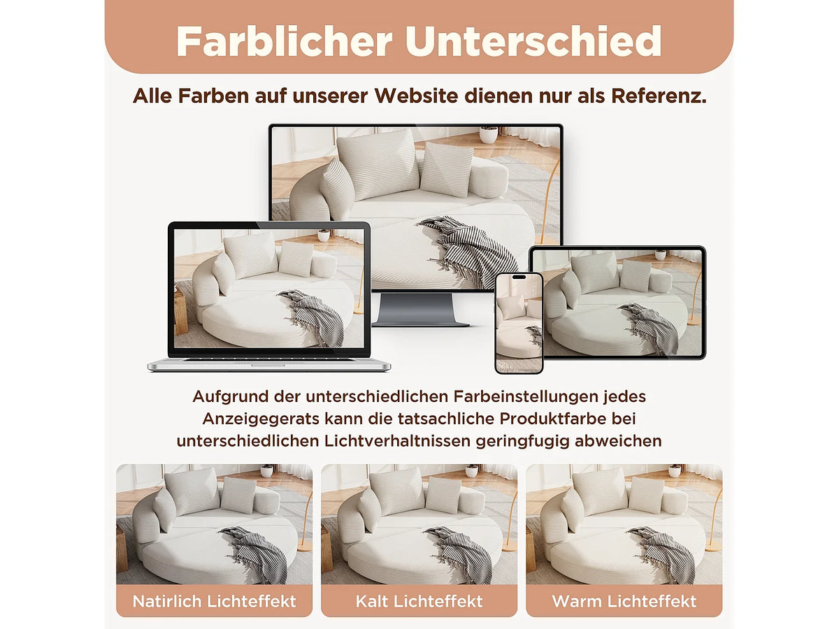 Canapé Compressé Modulable Convertible 2 places Beige en Velours - LVHOM