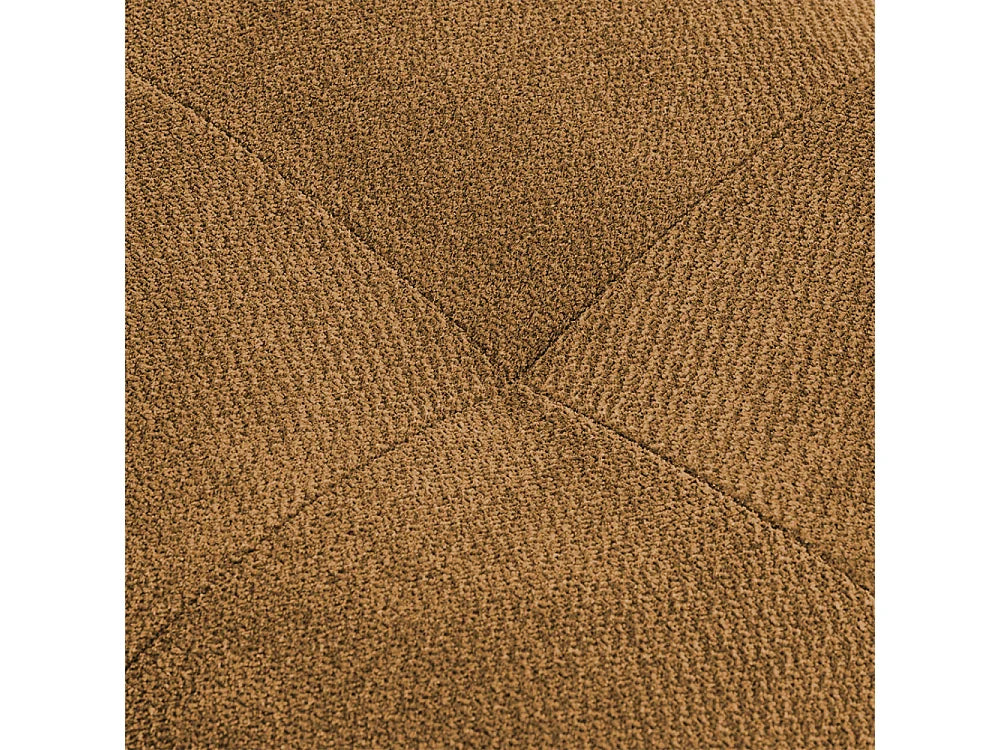 Pouf Compressé Bronze en Tissu - Alba