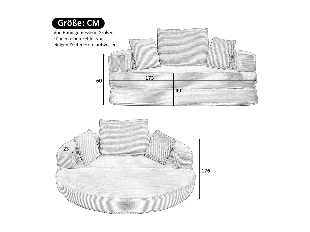 Canapé Compressé Modulable Convertible 2 places Beige en Velours - LVHOM