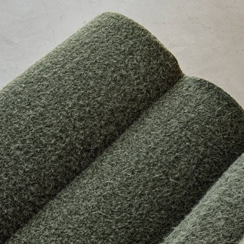 Chauffeuse Compressé Kaki modulable 1 place tissu effet alpaca - Nova